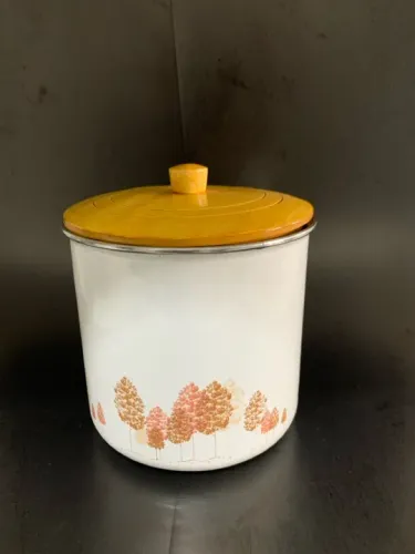 pote de ágata importado, com tampa de madeira