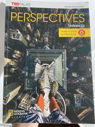 Livro de inglês Perspectives Advanced: Student's Book and Workbook Split Edition