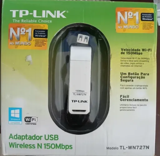 Adaptador USB wireless n 150Mbps