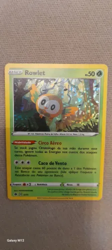 CARTA POKÉMON ROWLET