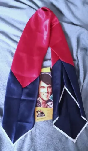 Echarpe pata Artista em tributo a Elvis Presley Interview Scarf69