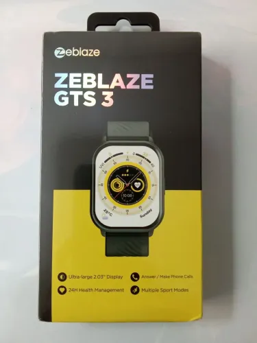 Zeblaze GTS 3 - Smartwatch com Tela de 2.03"