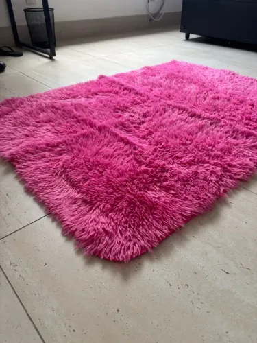 Tapete Rosa Felpudo