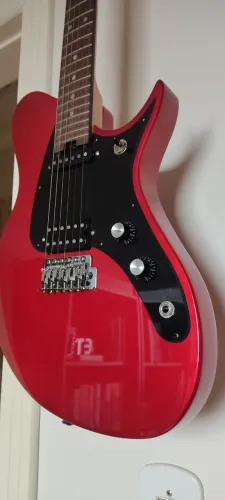Guitarra Aria Pro Ii J-1 Candy Apple Red