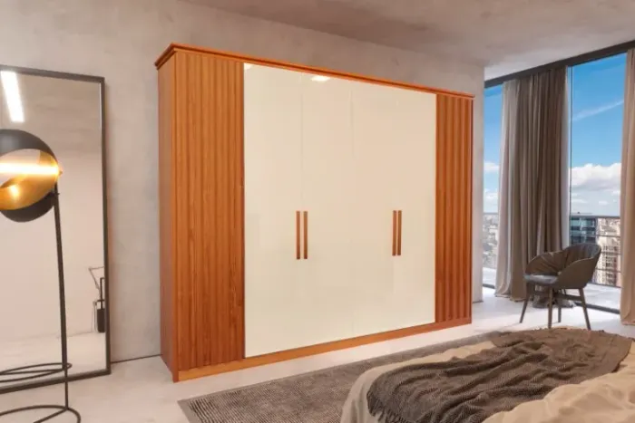 GUARDA ROUPA 6P VELLAR 100%MDF R$1349,90 Á VISTA PAGA SOMENTE NA ENTREGA EM ATÉ 12x