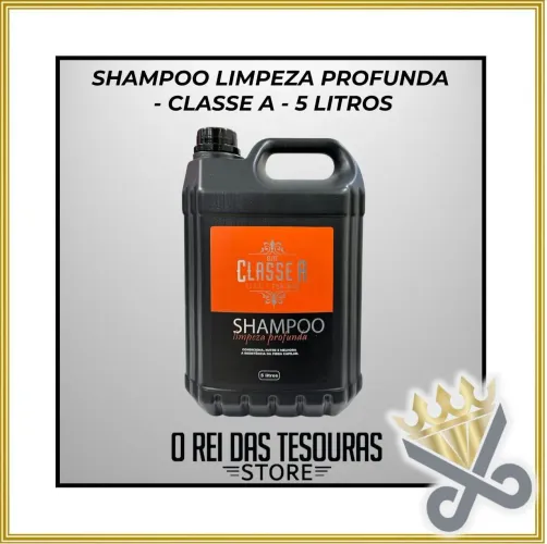 SHAMPOO LIMPEZA PROFUNDA - CLASSE A - 5 LITROS