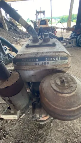 Motor Tobata AS 160 Diesel com bomba d?água
