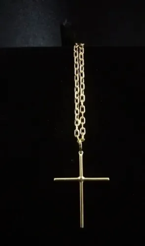 Corrente Cartier com Pingente em Ouro 18k 