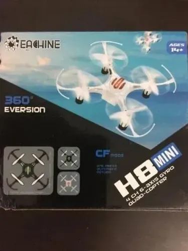Drone H8 Mini 2.4g 4ch - Original cor branco