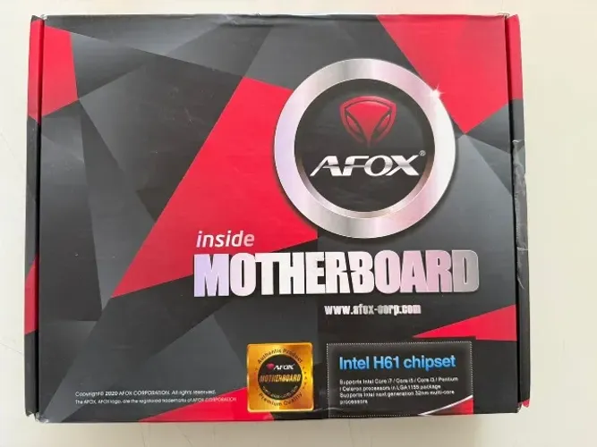 Placa Mãe AFOX H61-MA5 (NOVA)