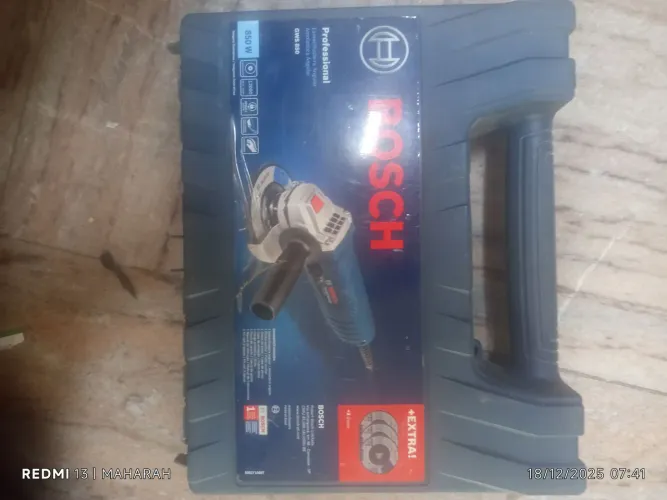 Esmerilhadeira Angular Profissional Bosch 850 w