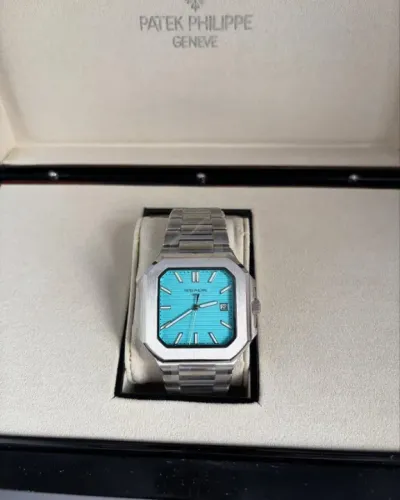 Patek Philippe Nautilus Tiffany & Co Dial Stainless Steel