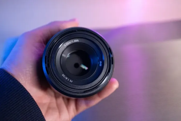 Lente Sony Alpha FE 50mm F 1.8 E-Mount Full Frame