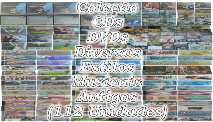 CDs e DVDs Diversos Antigos