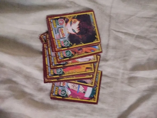 10 cartas de Naruto