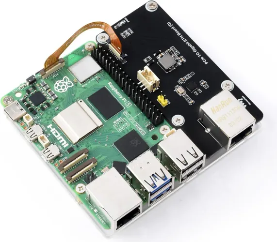 Adaptador PCIe para Gigabit Ethernet Raspberry Pi 5