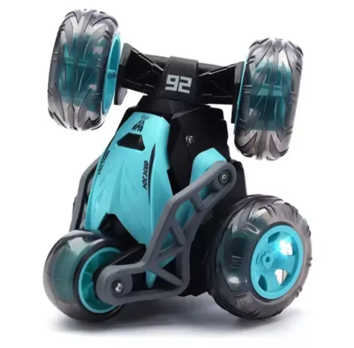 CARRINHO DE CONTROLE REMOTO ACROBATICO 5 RODAS BATERIA RECARREGÁVEL
