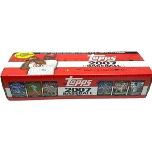 2007 Topps Baseball Complete Factory Set