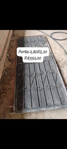 Porta, janela e grades de janela