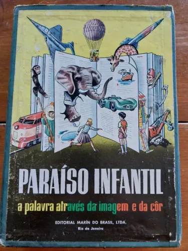 Livro colecao paraíso infantil - a palavra através da imagem e da cor