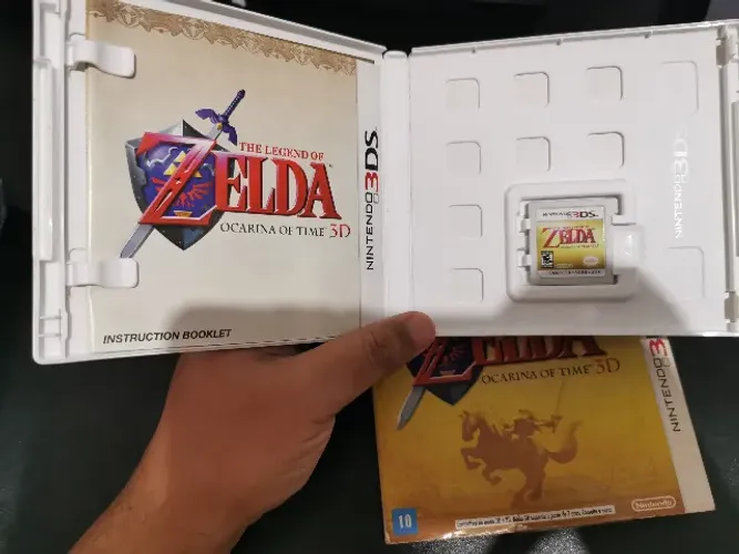 Zelda Ocarina of Time 3D - Nintendo 3DS - Ótimo estado