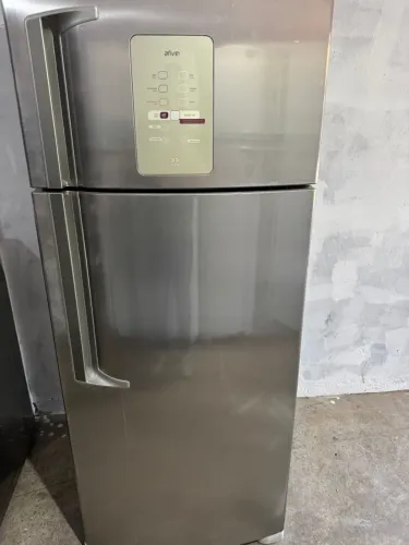 Geladeira Frost Free Brastemp ative inox 