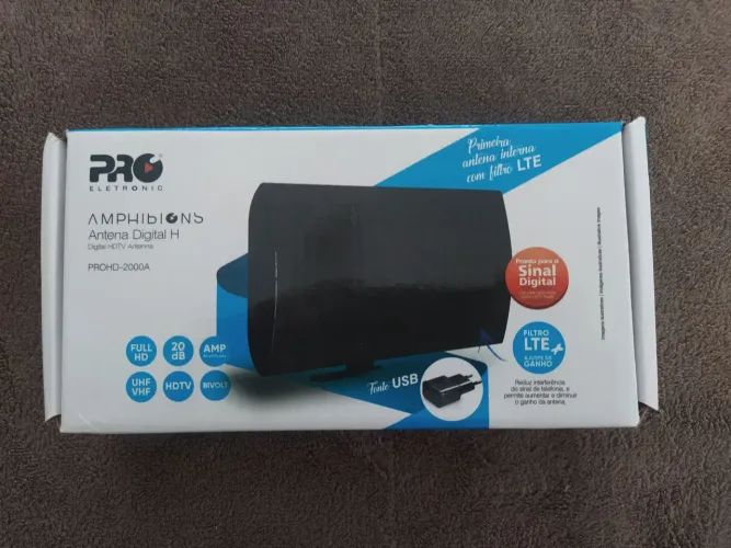 Antena Digital Interna Pro Eletrônico Amphibions