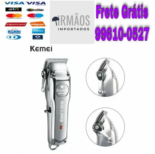 Máquina de Cortar Cabelo Kemei 1996