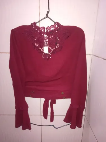 Camisa Social Mangas Longas Feminino M 