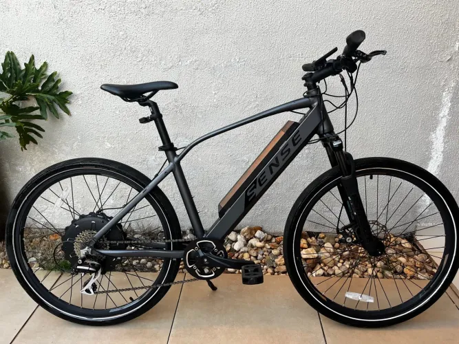 Bicicleta Elétrica Sense Impulse 27.5 8v Seminova (VALOR NEGOCIÁVEL)