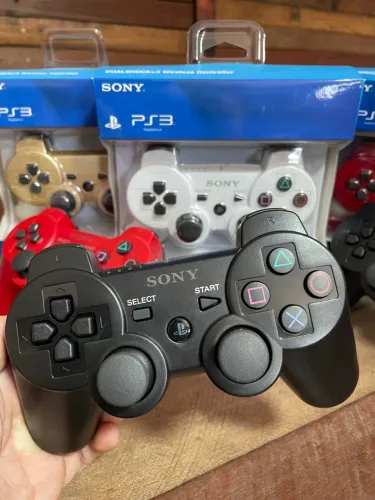 Controle PS3 PC Wireless ENTREGAMOS COM GARANTIA Diversas Cores