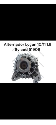 Alternador Logan 10/11 1.6 8v cod 51909