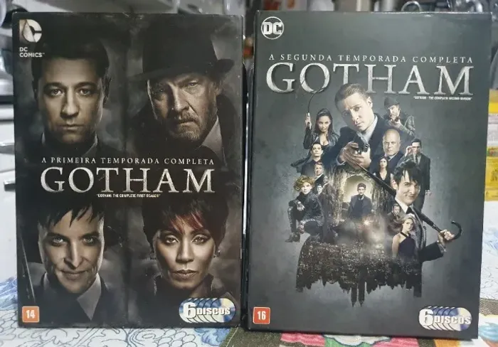 Coleção Box DVD Gotham com 2 temporadas (12 Discos) Original