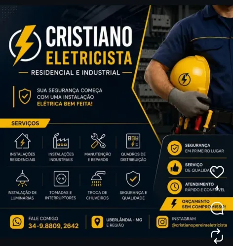 Eletricista Residencial e Industrial