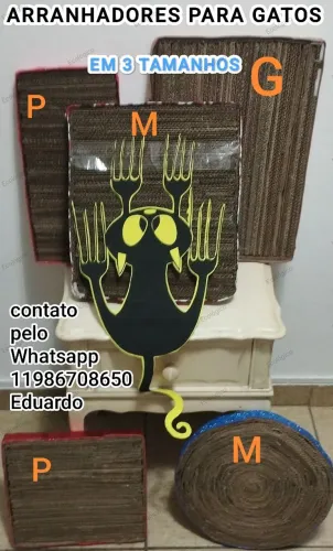 Arranhador para gatos produto ecológico