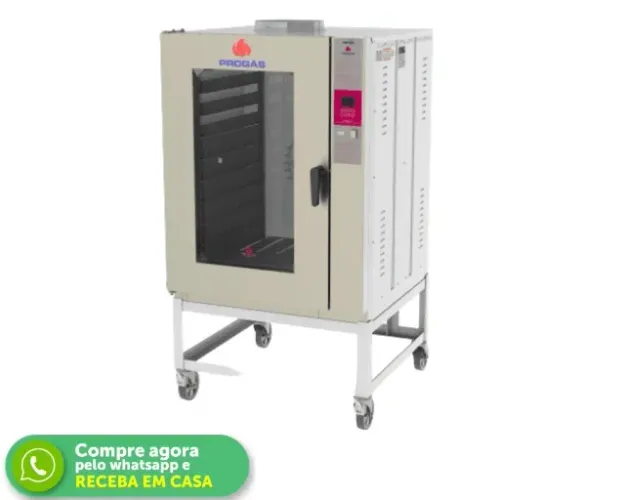 Forno Turbo 10 Esteiras a Gás Progas