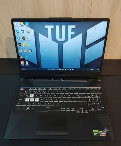 Asus TUF Gaming A15 - Ryzen 7 | RTX 3050 | 16GB DDR5 | SSD 512GB | Nota Fiscal e Garantia!