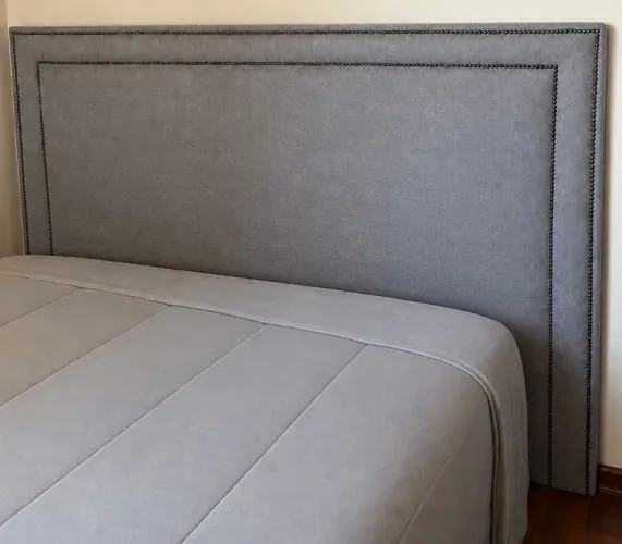 Cabeceira estofada para cama Queen