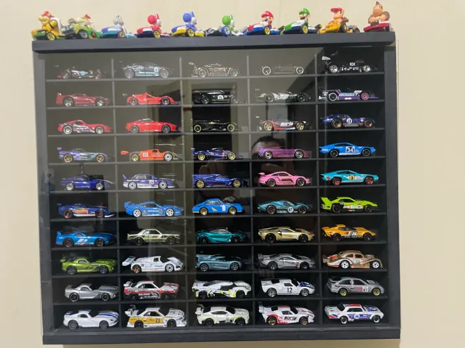 Coleção hot wheels