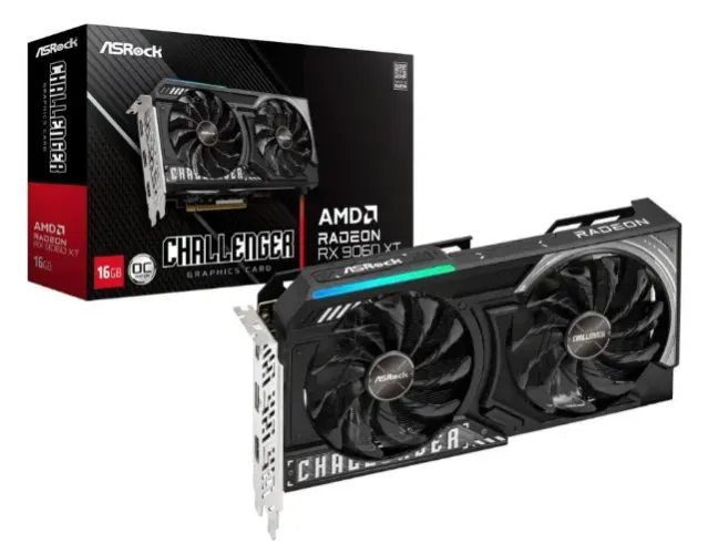 RX9060XT Placa de Vídeo AMD