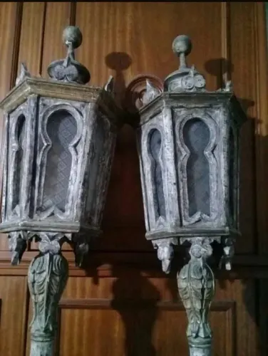 TOCHEIRO PAR EM MADEIRA