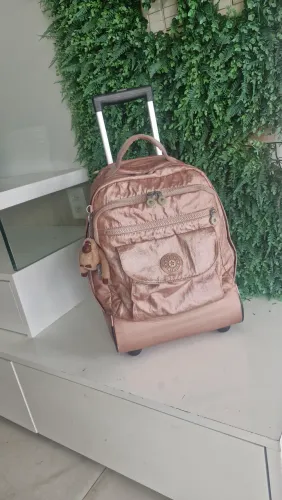 Mochila kipling ORIGINAL com duas rodinhas 