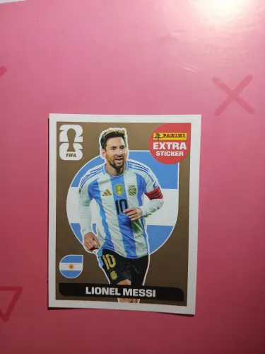 Messi Gold 2026 - figurinha perfeita