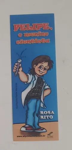Lembrancinha de aniversario - kit separador de pagina para livro