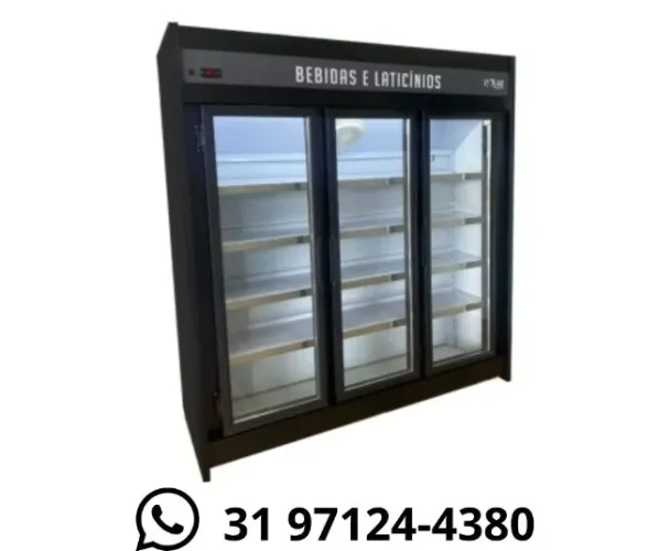 Refrigerador Expositor 3 Portas Polar Novo