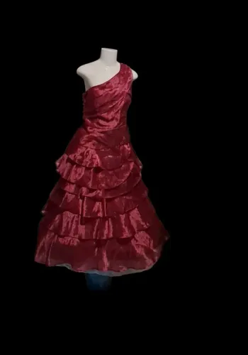 Elegante vestido cor marsala ?