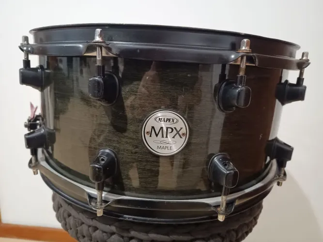 Caixa Mapex MPX 14" X 6,5" Maple - Midnight Black Usada