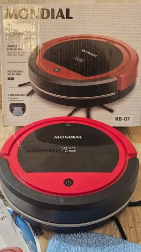 Robô Aspirador de Pó - Mondial - Smart Clean RB-07
