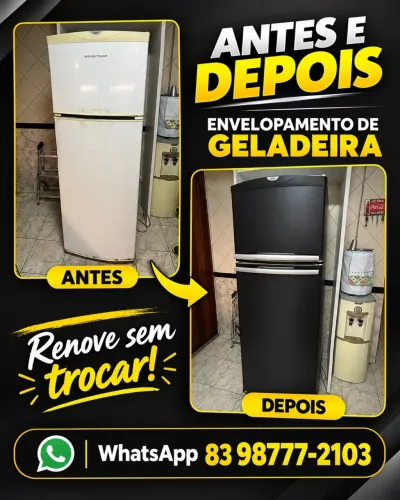 Geladeira renovada
