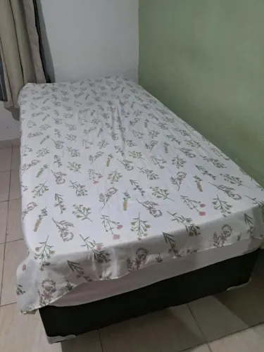 Cama Box de Solteiro c/ Colchão - Ortobom